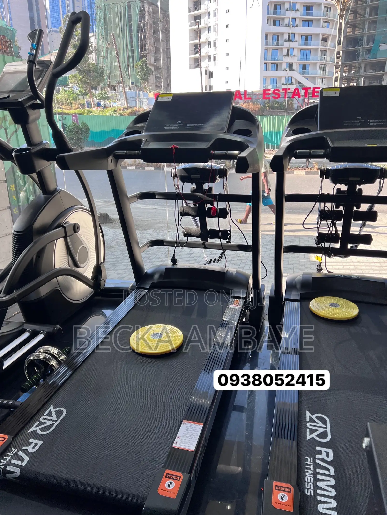 Treadmill / Running Machine / መሮጫ ማሽን /Heavy Duty 4.5 HP Treadmill
