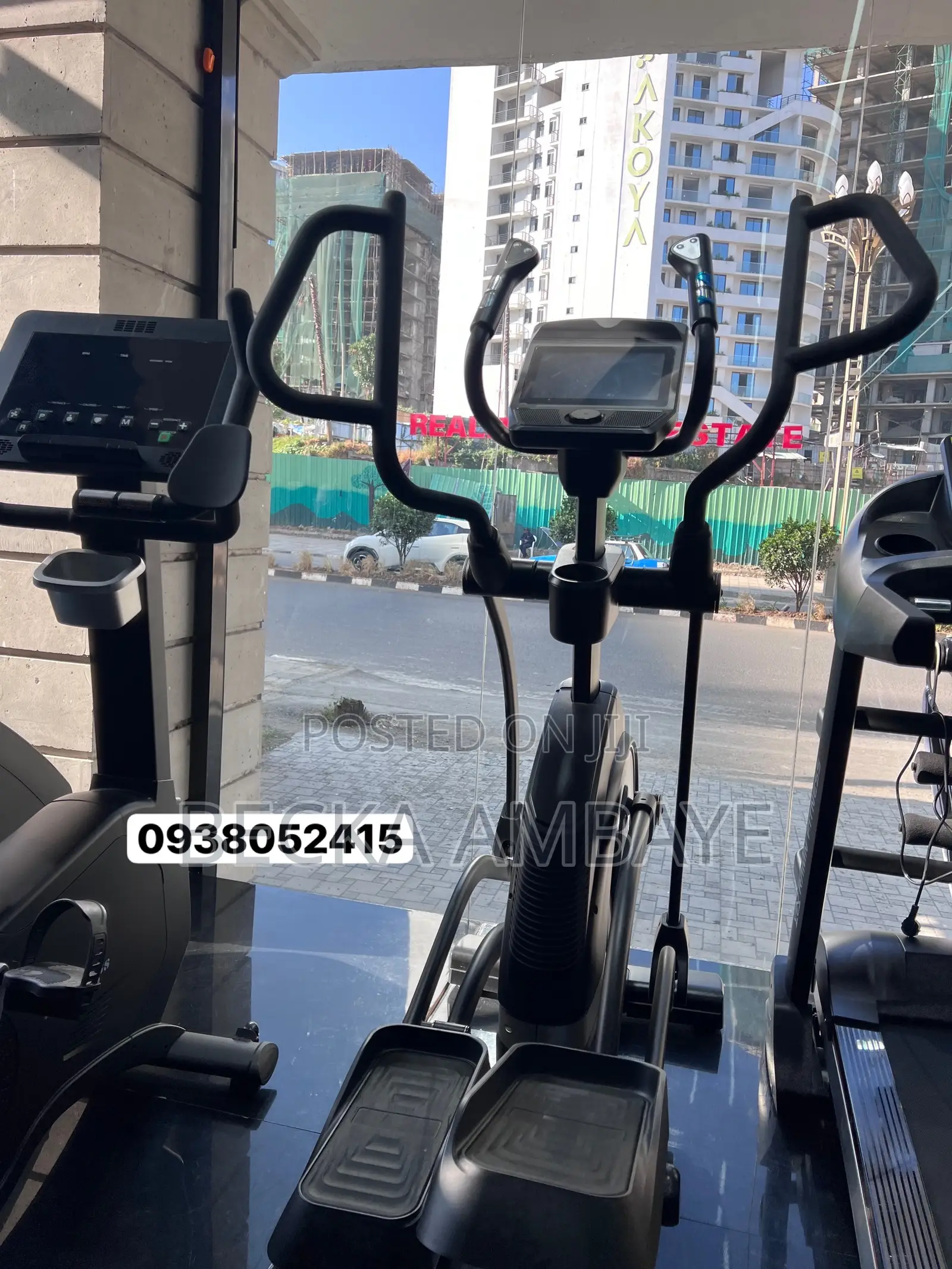 Commercial Elliptical Cross Bike / ክሮስ ባይክ