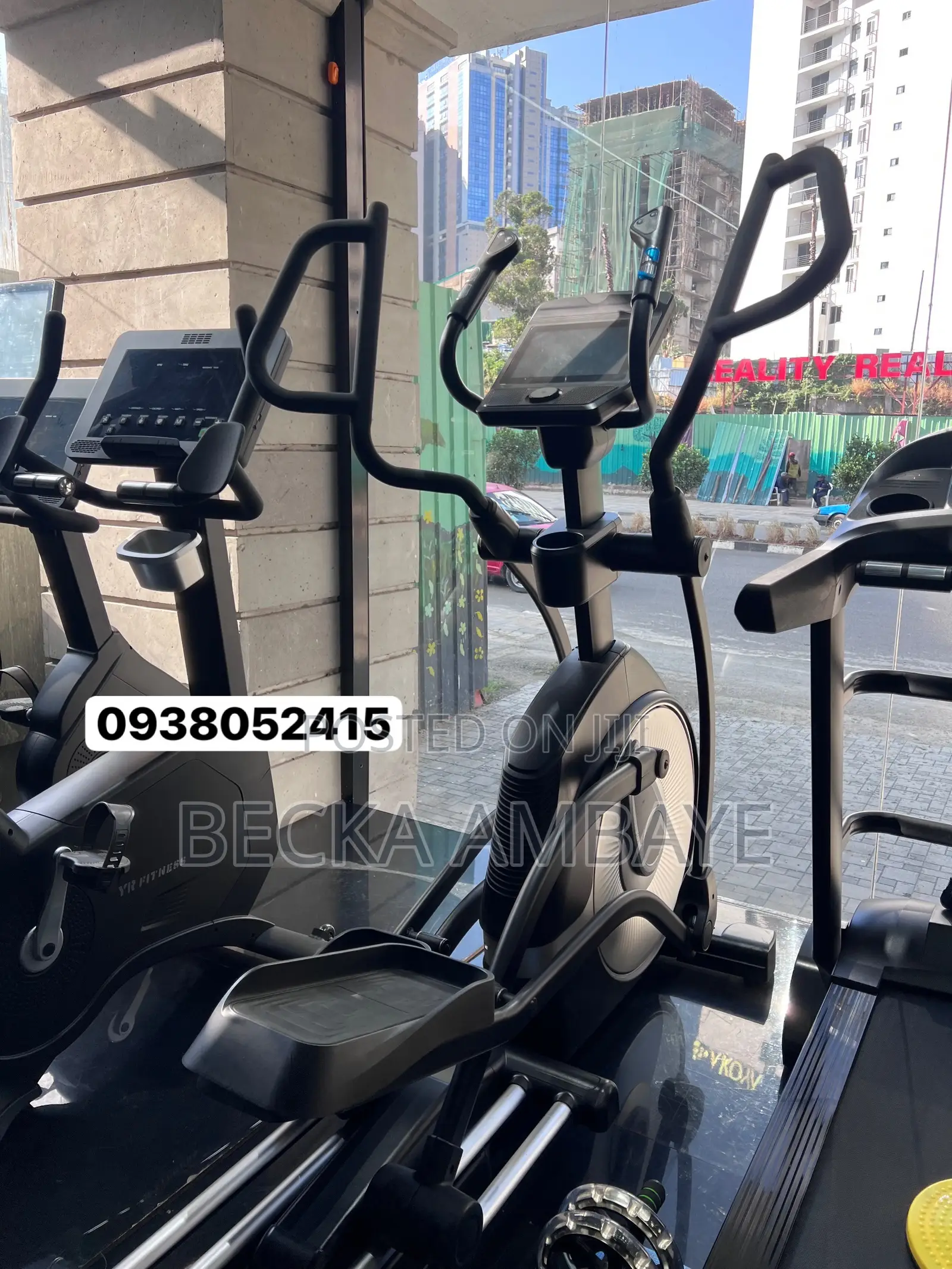 Commercial Elliptical Cross Bike / ክሮስ ባይክ