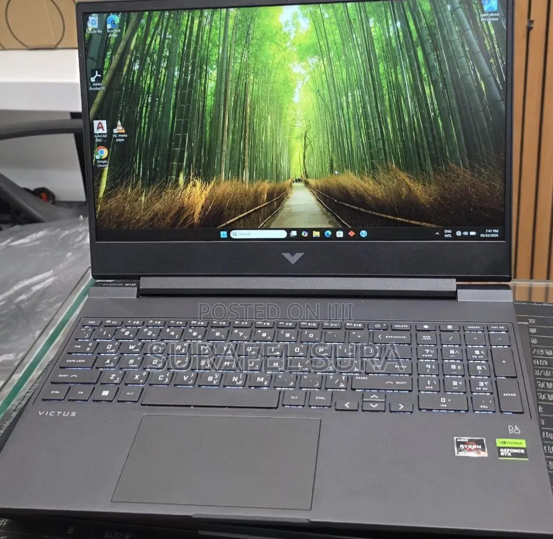New Laptop HP Victus 15 8GB AMD Ryzen 5 SSD 512GB