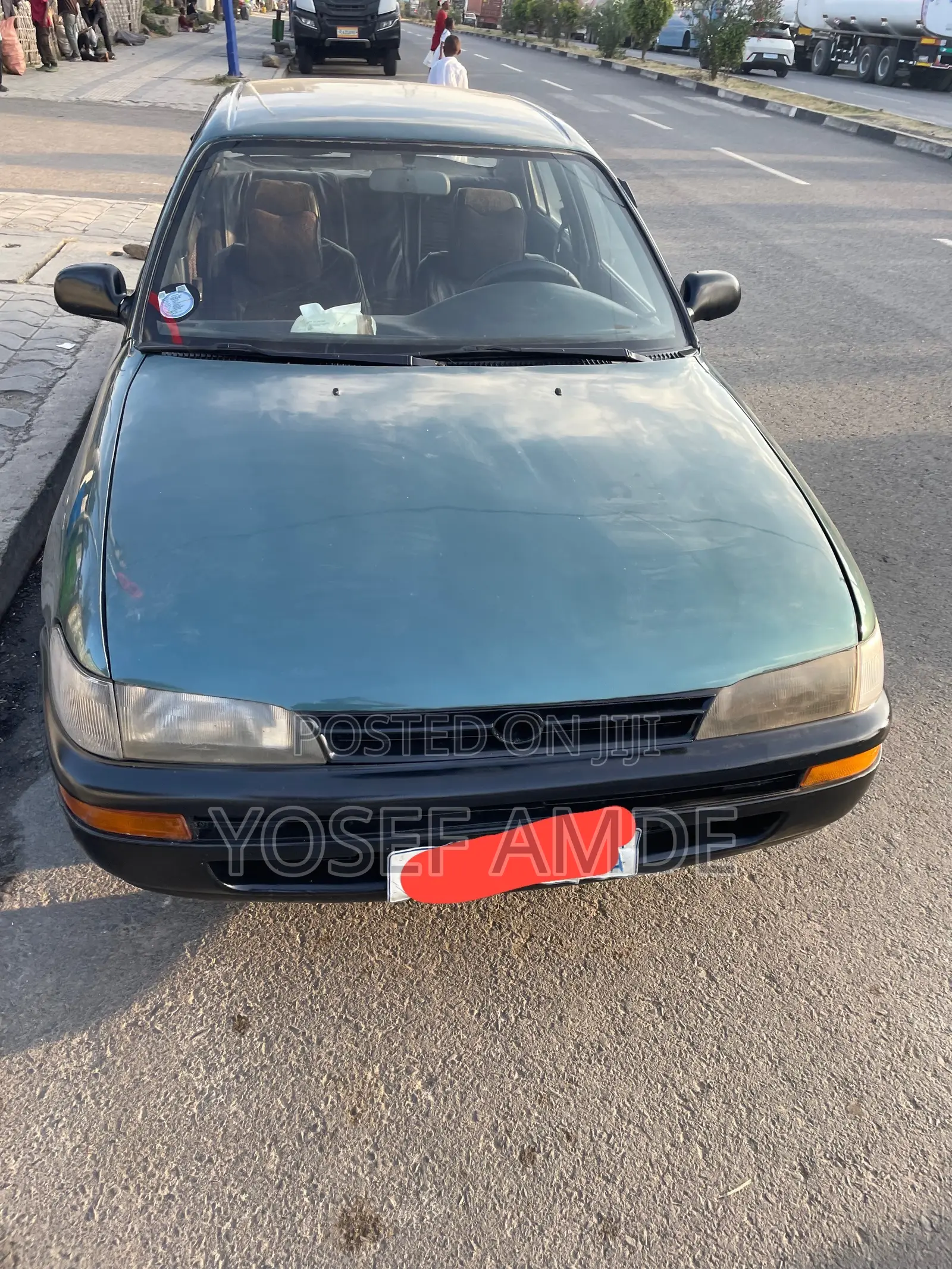 Toyota Corolla II 1.3 FWD 1993 Green