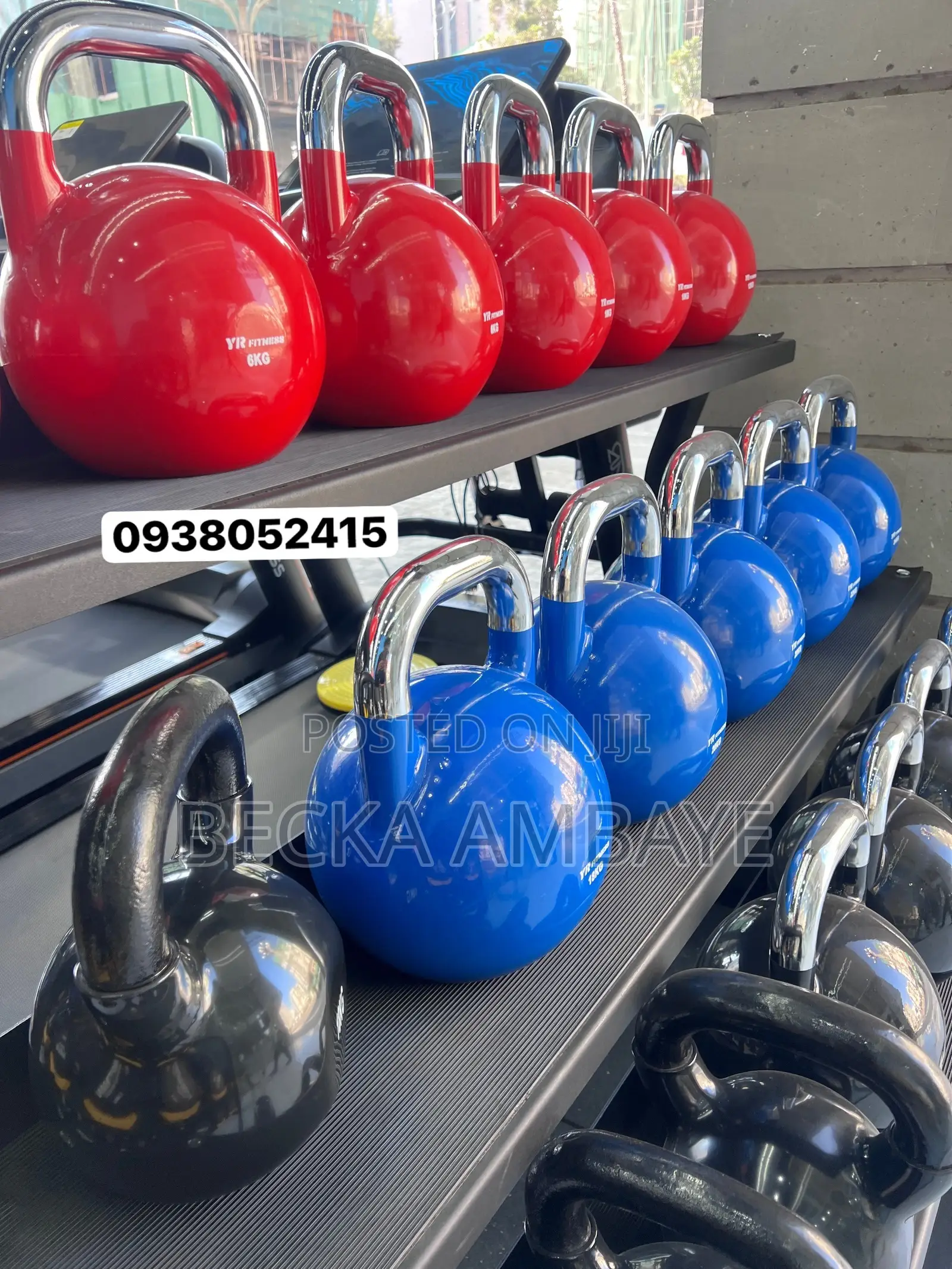 ኦሪጅናል የኬትልቤል ስፖርት እቃዎች / Premium Kettlebells Set