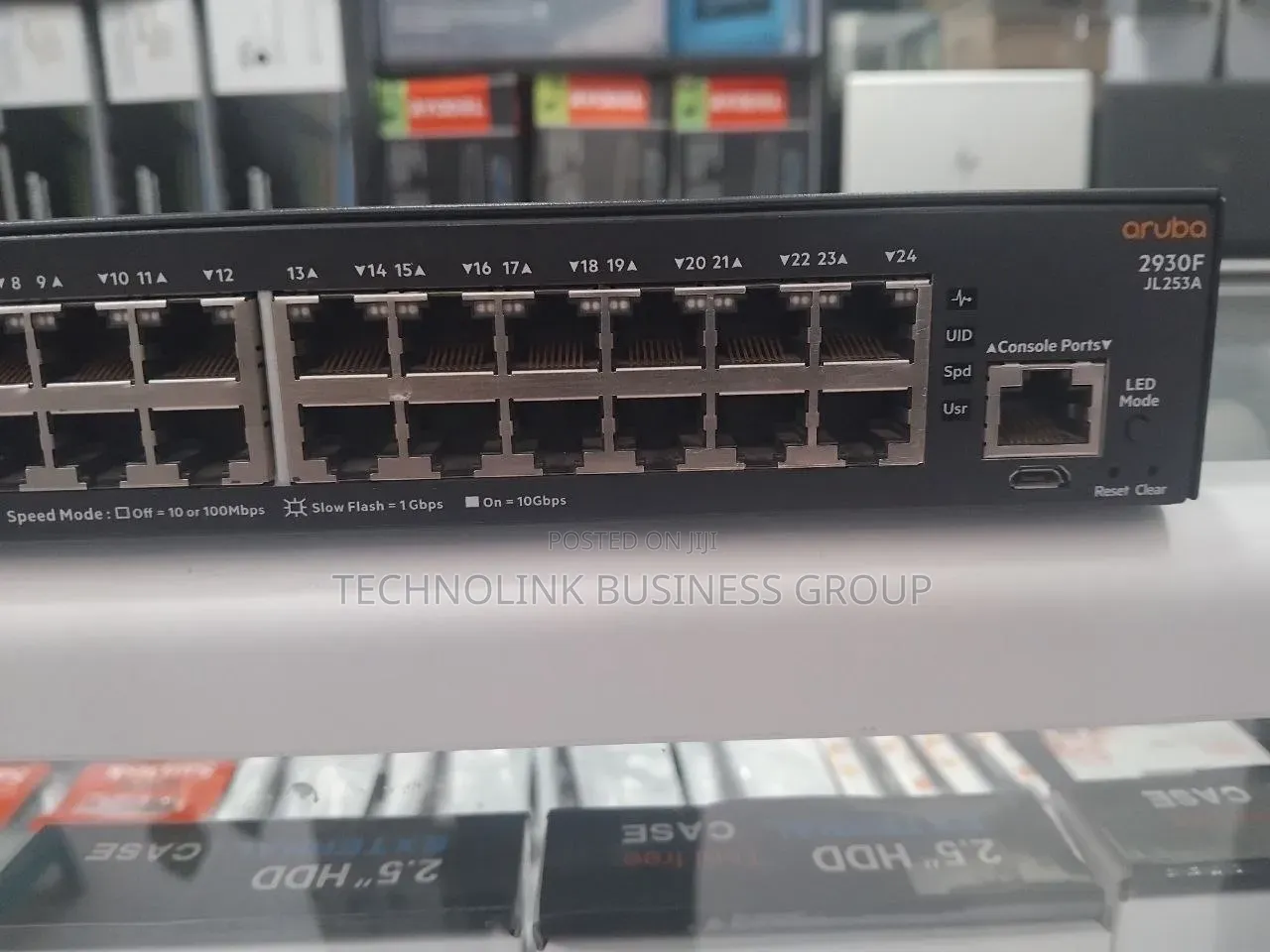 Original Aruba HPE Switch 24 48 Port (Cisco 9200 Equivalent)