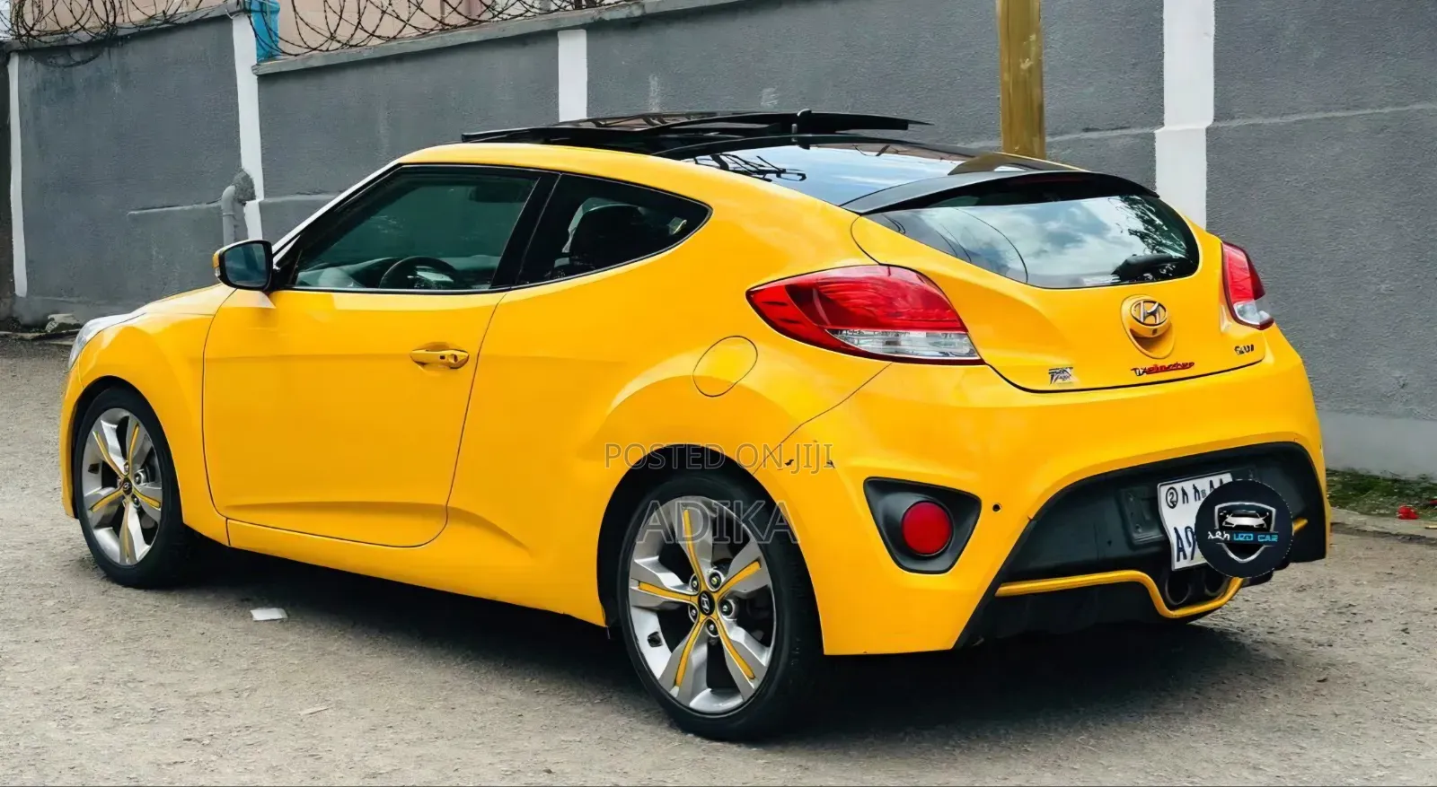 Hyundai Veloster Automatic 2012 Yellow