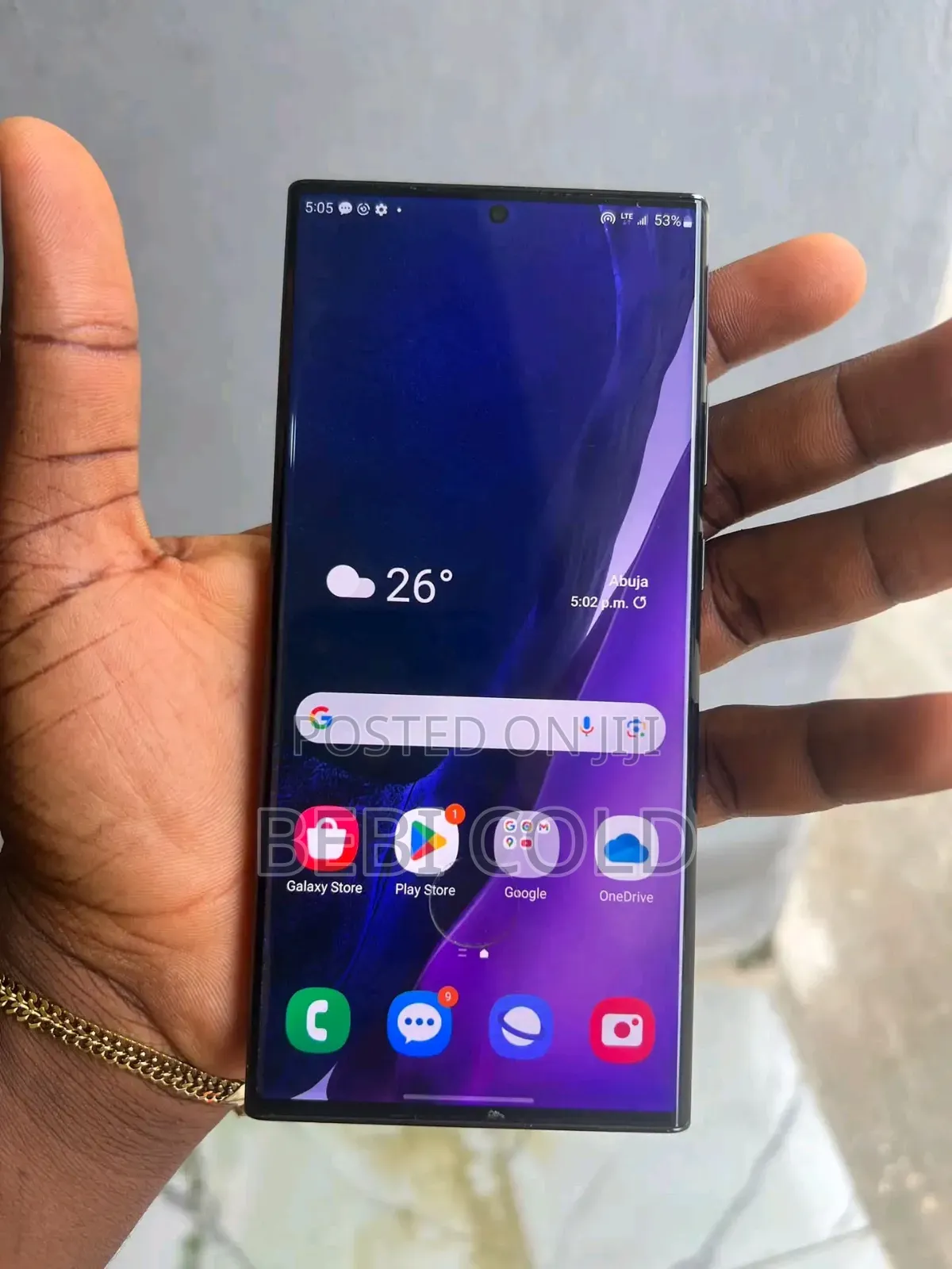 New Samsung Galaxy Note 20 Ultra 5G 256 GB Blue