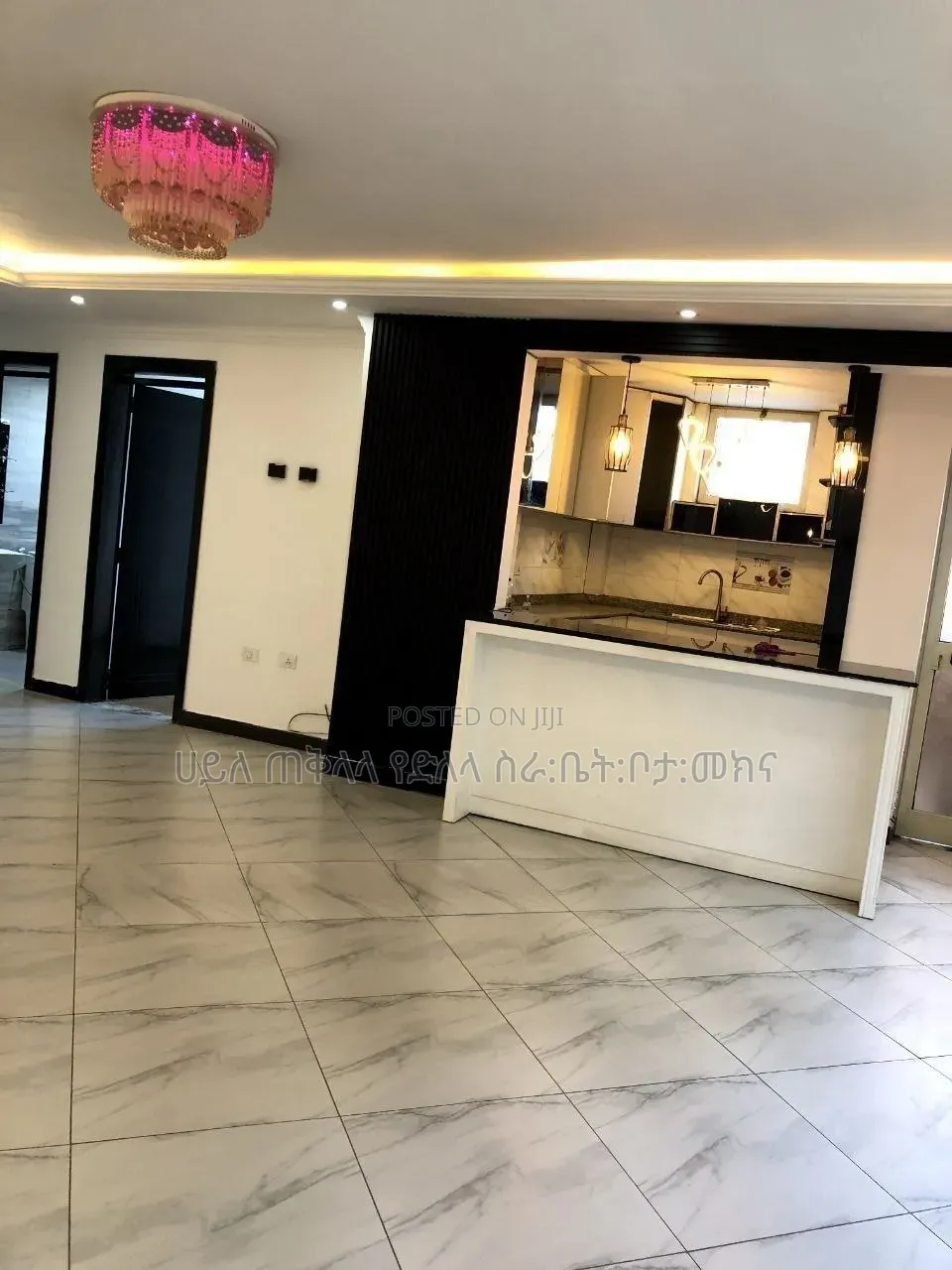Furnished 3bdrm Apartment in ሠሚት ካብሪጅ አካባቢ, Bole for sale