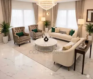 Order 8 Seater Sofa Set Qualified for Elevated Living Room. ሶፋ