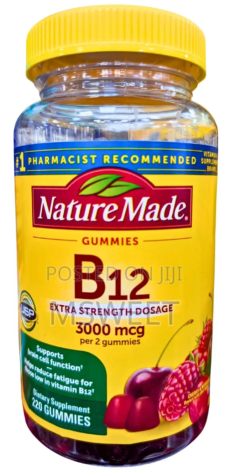 Nature Made B12 Extra Strength Gummies, 220 Ct.