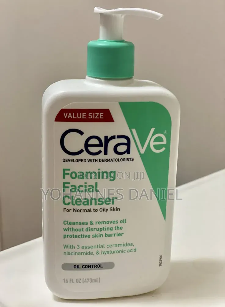 CeraVe Foaming Facial Cleanser – Daily Face Wash