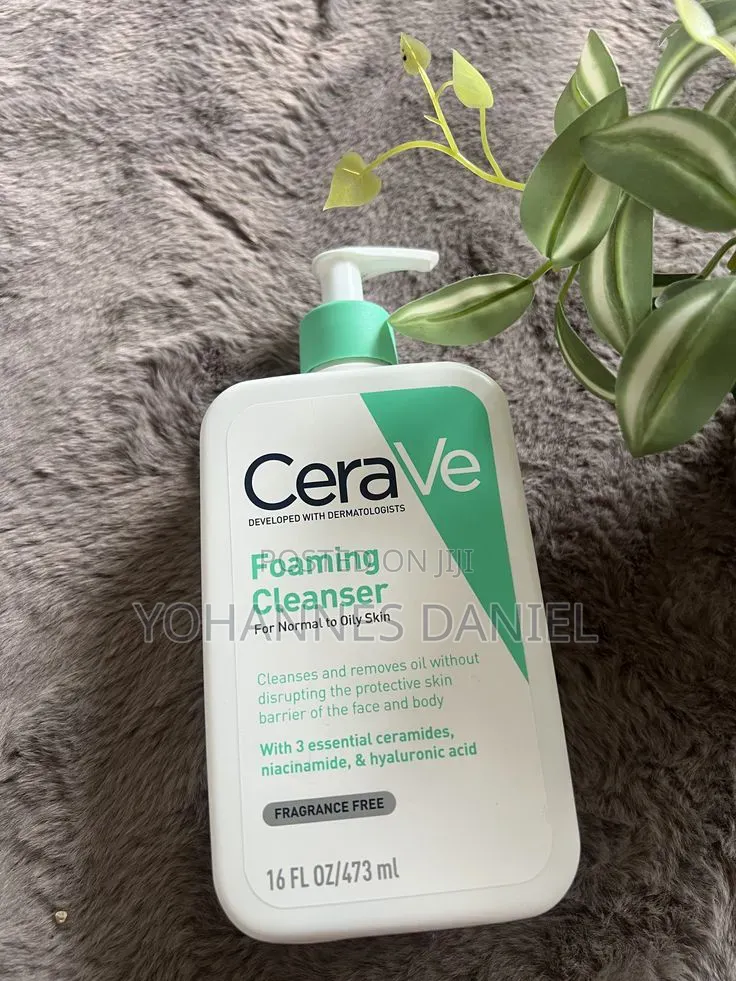 CeraVe Foaming Facial Cleanser – Gentle Foaming Face Wash