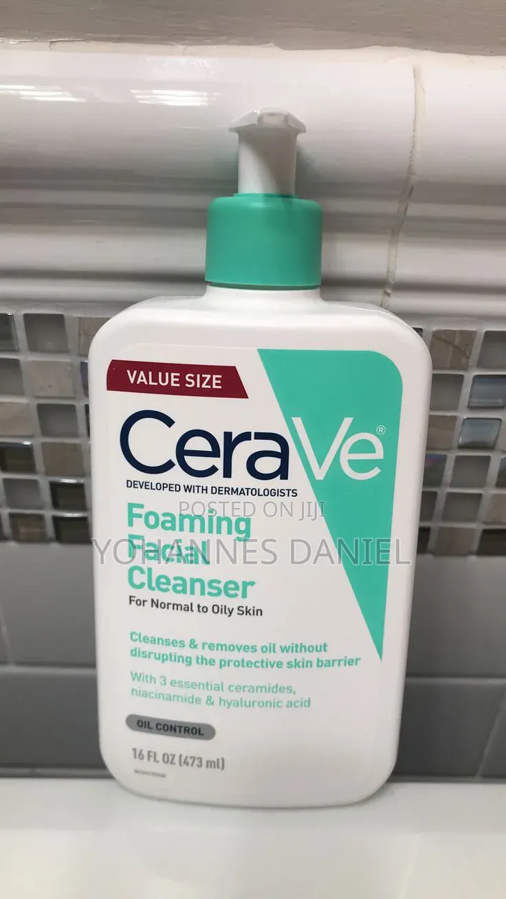 CeraVe Foaming Facial Cleanser – Oil Control Face Wash