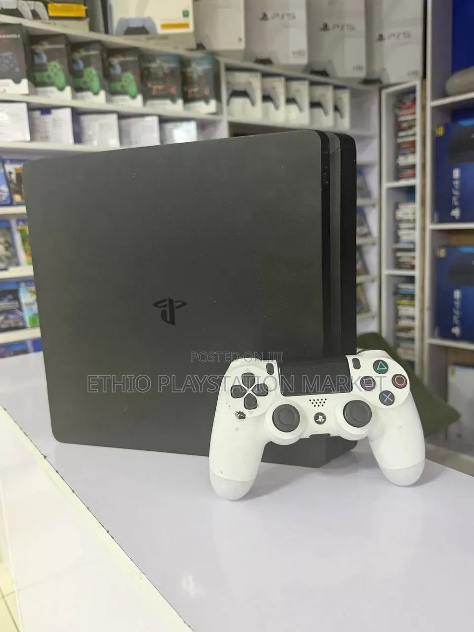  Ps 4 Slim White Edition  | 2 Controllers | | Full Gaming Set