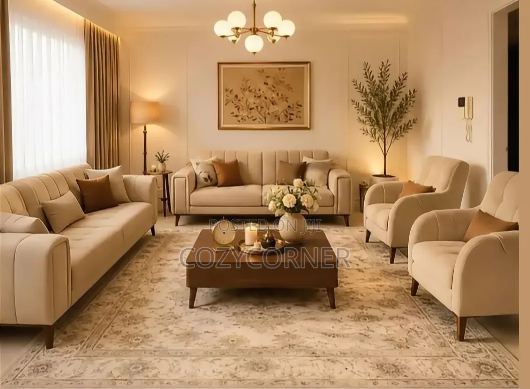 Smoothy Sofa Set Crafted With Elegance. ሶፋ