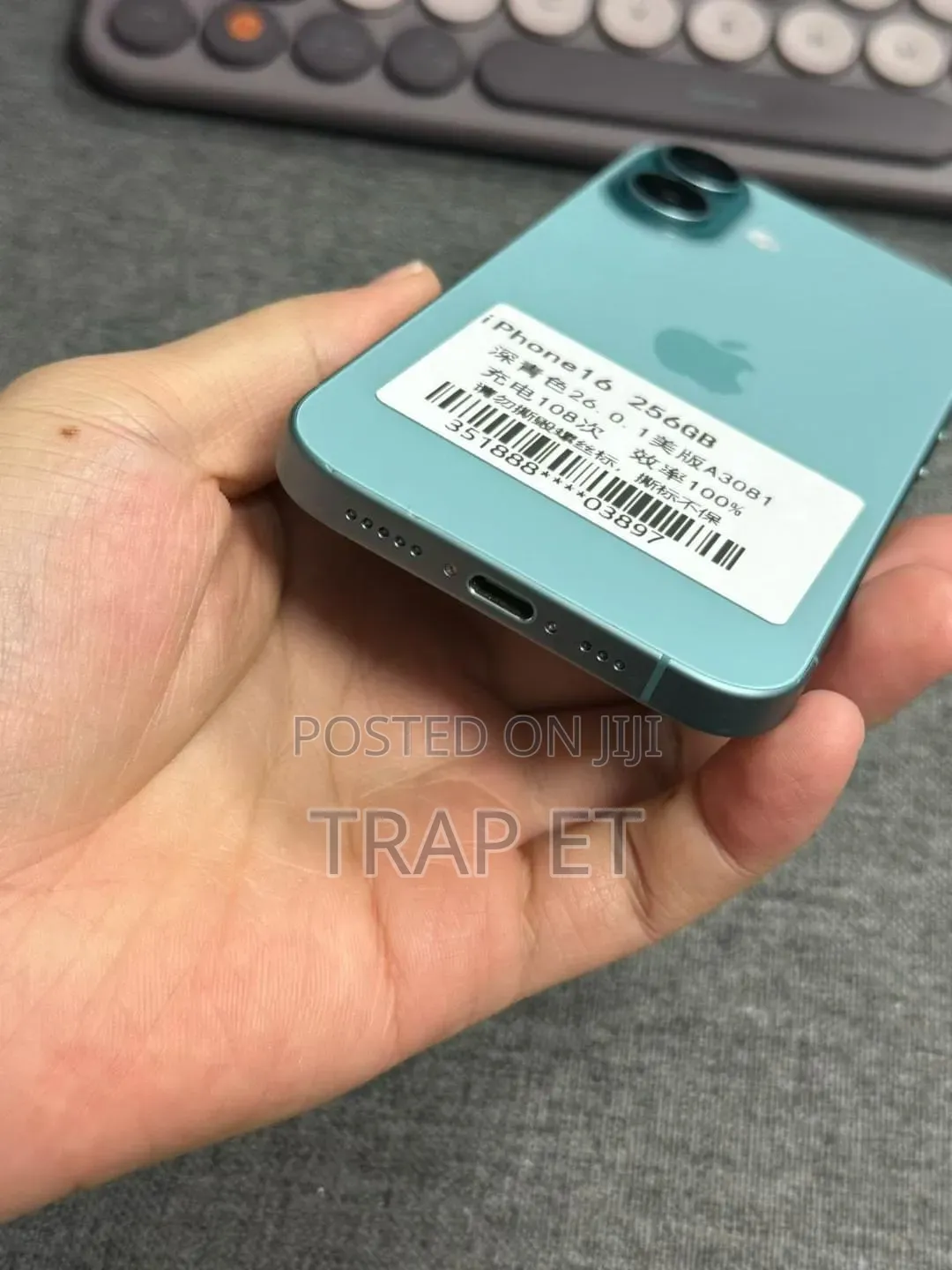 New Apple iPhone 16 256 GB Green