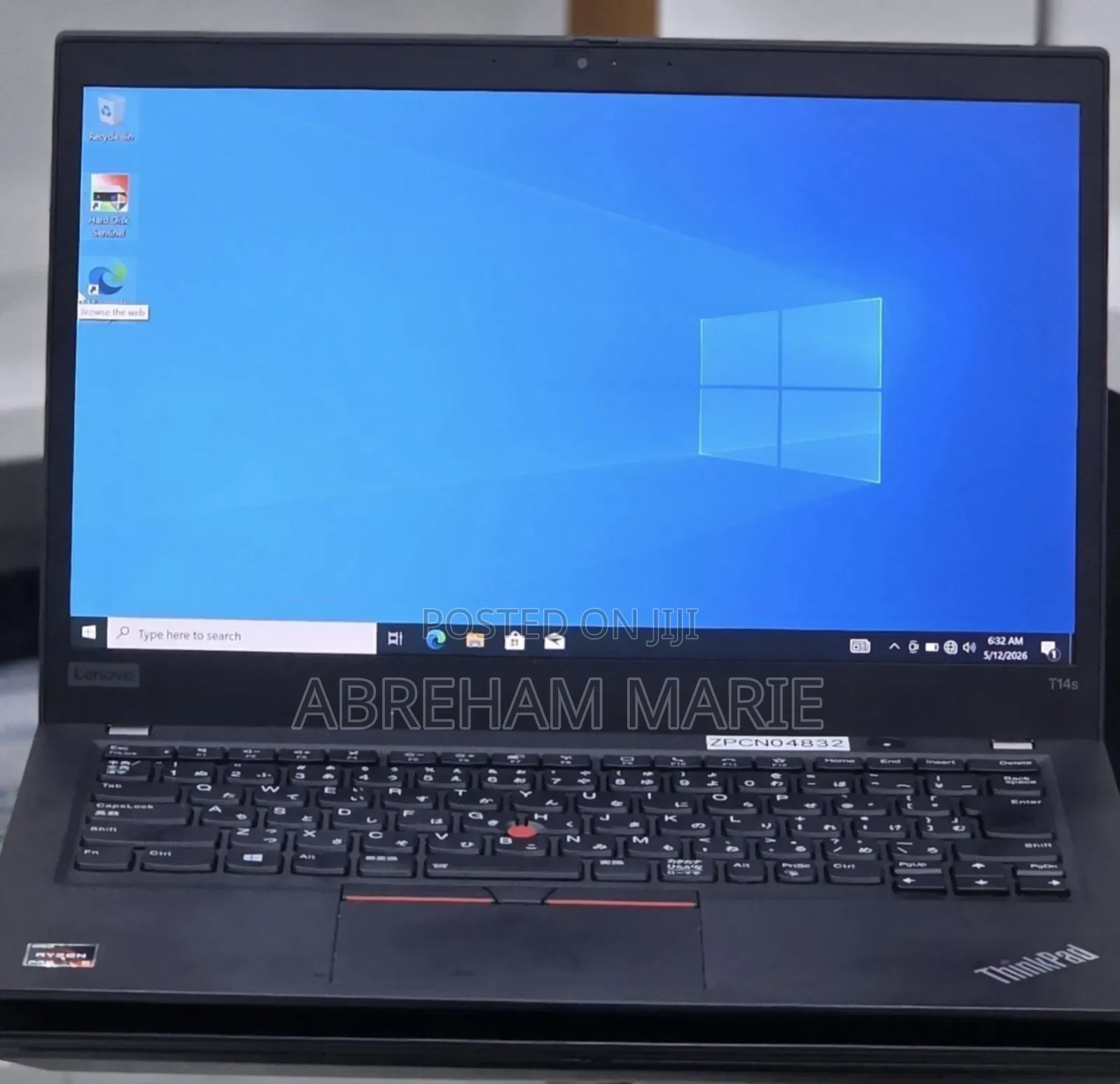 New Laptop Lenovo ThinkPad T14s Gen 1 16GB AMD Ryzen 5 SSD 512GB