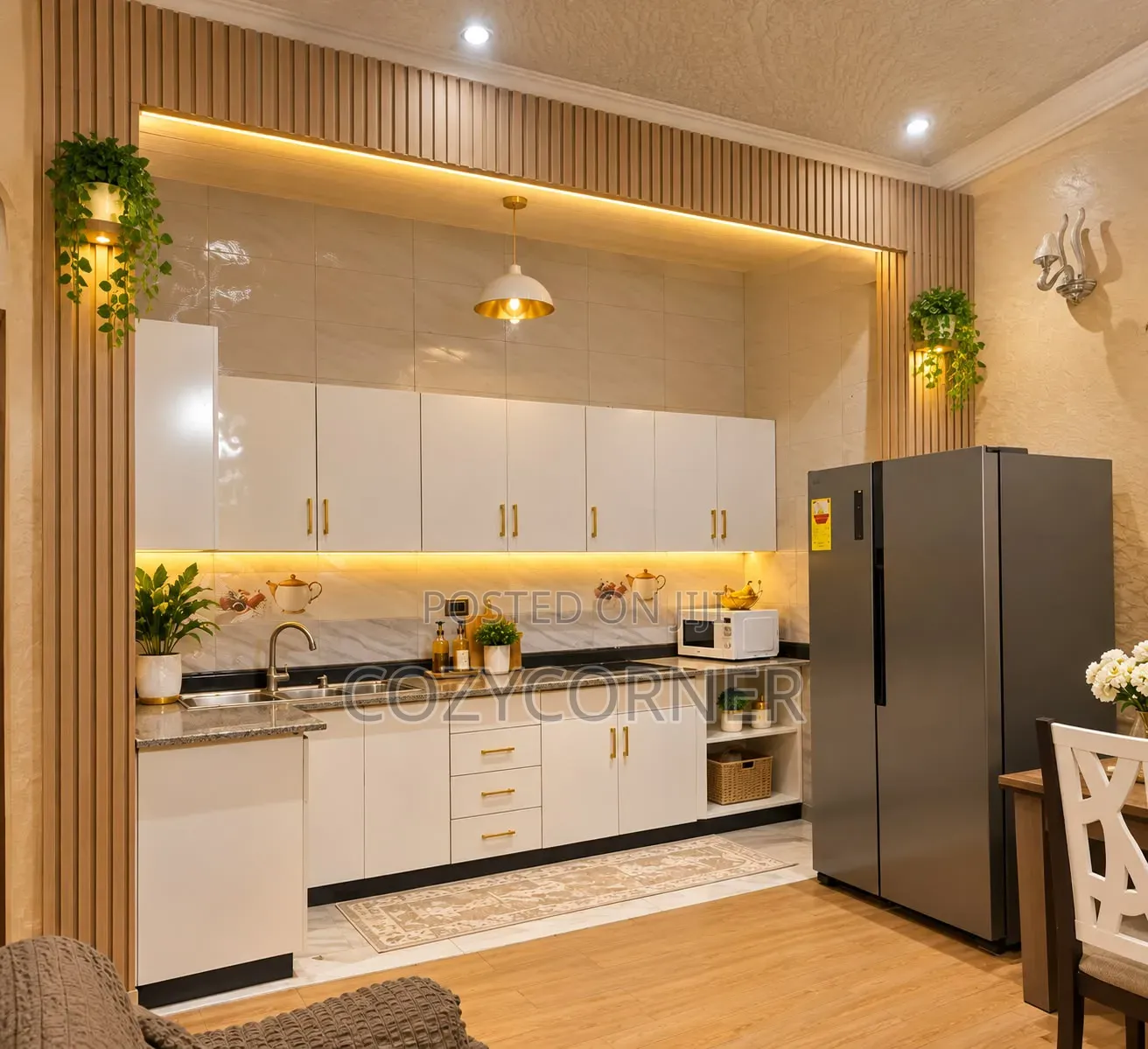 Decorative Kitchen Cabinet Priced Per Square Meter. ኪችን ካቢኔት የካሬ ዋጋ