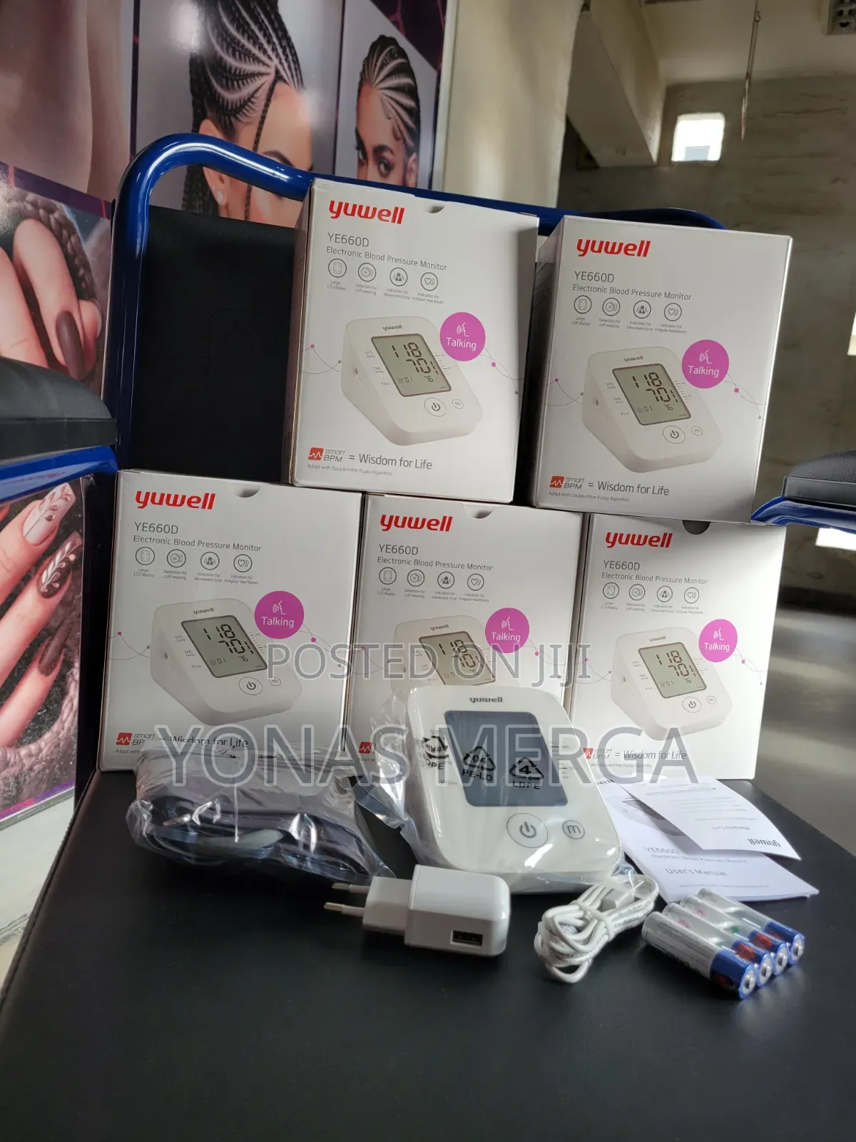 Accurate/Orginal Bp Monitor頌血bpm Apparatus勠፪battery/6v/600mA DC Power