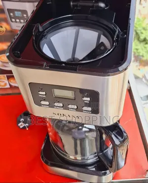 Sokany Semi Digital Coffee 12 Cup Maker With Timer