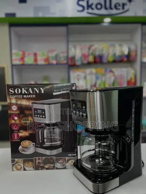 Sokany Semi Digital Coffee 12 Cup Maker With Timer