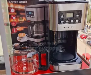Sokany Semi Digital Coffee 12 Cup Maker With Timer