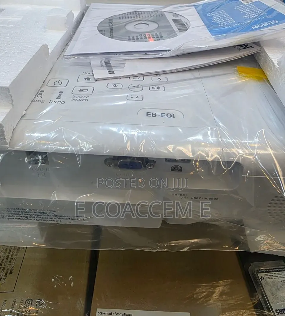 Epson Projector BRAND NEW 
With Cartoon 
Model Name: EB-E01