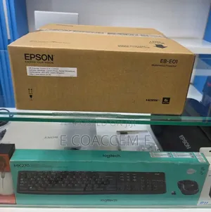 Epson Projector BRAND NEW 
With Cartoon 
Model Name: EB-E01
