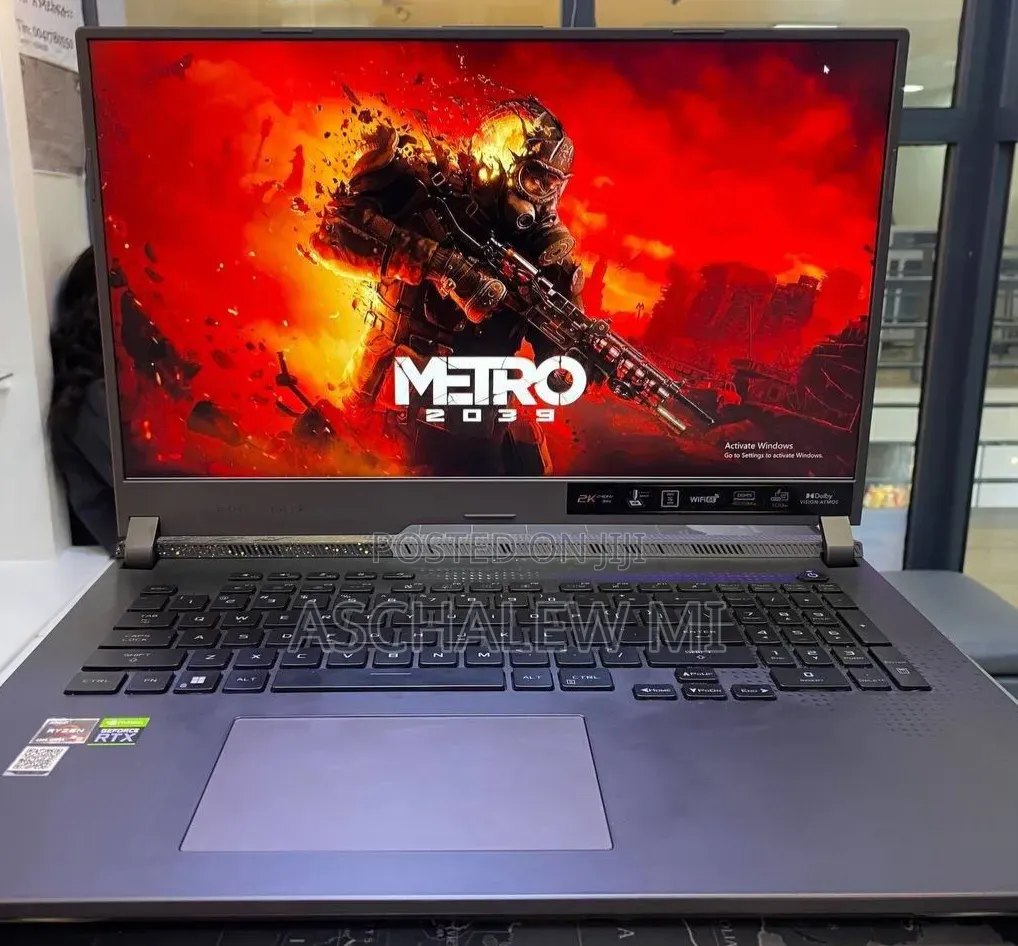New Laptop Asus ROG Strix G16 16GB AMD Ryzen 9 SSD 1T