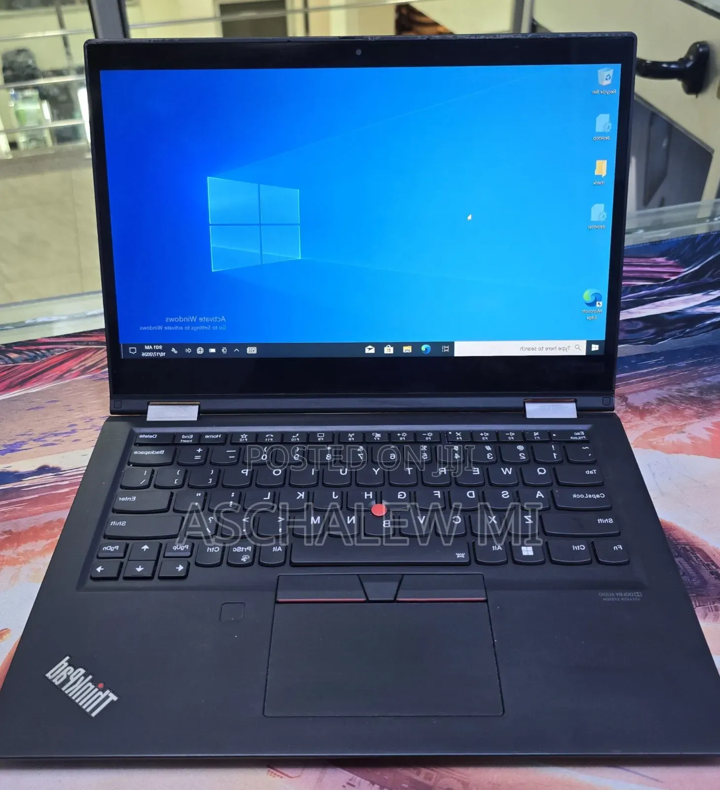 New Laptop Lenovo ThinkPad x13 Yoga 16GB Intel Core i5 SSD 512GB