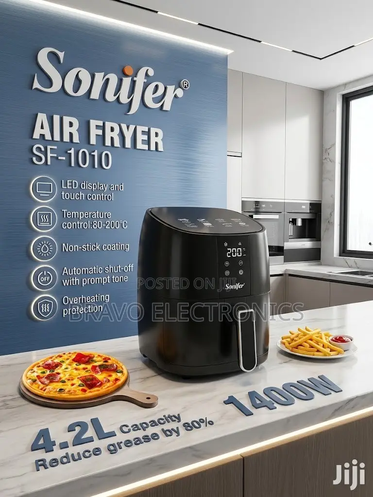  Sonifer Digital Air Fryer 4.2l | Model Sf-1010