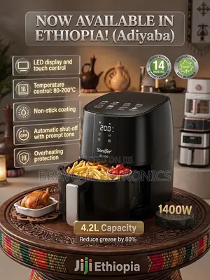  Upgrade Your Kitchen With Sonifer! Sonifer 4.2l Digital Air Fryer