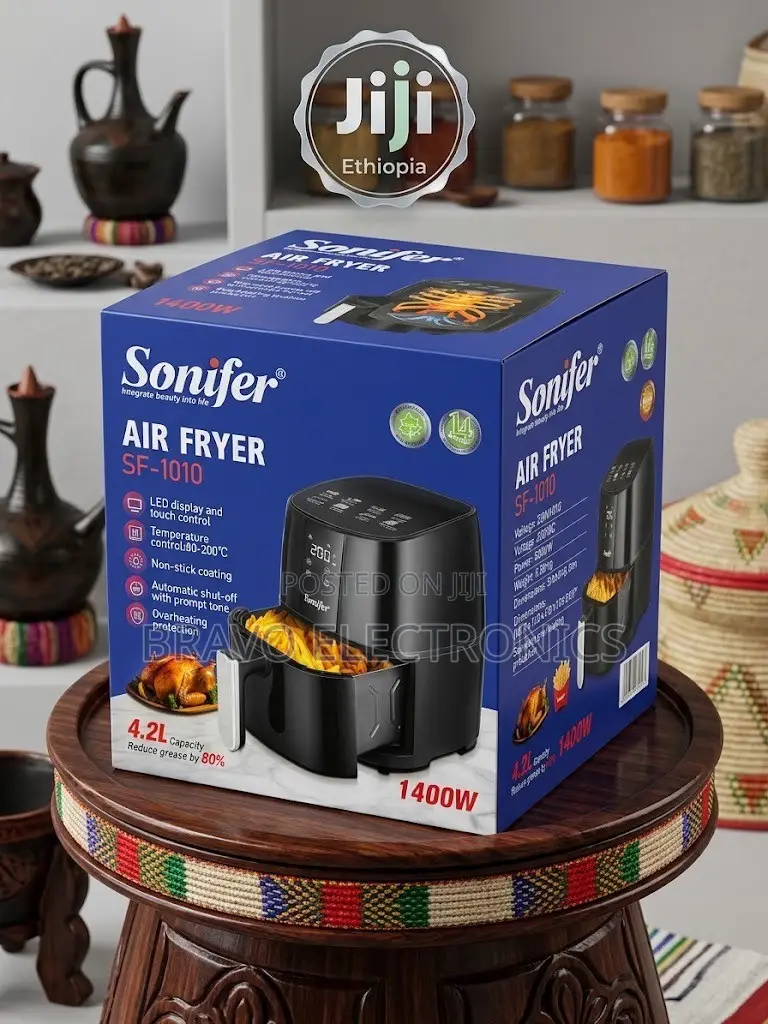  Upgrade Your Kitchen With Sonifer! Sonifer 4.2l Digital Air Fryer