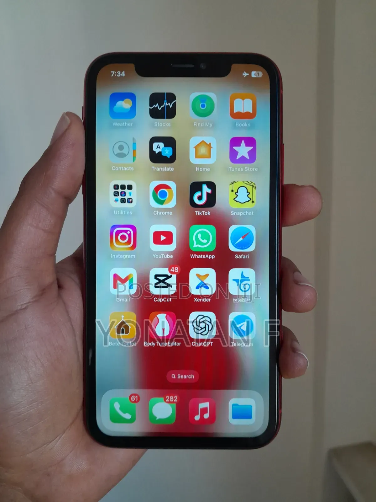 Apple iPhone XR 64 GB Red