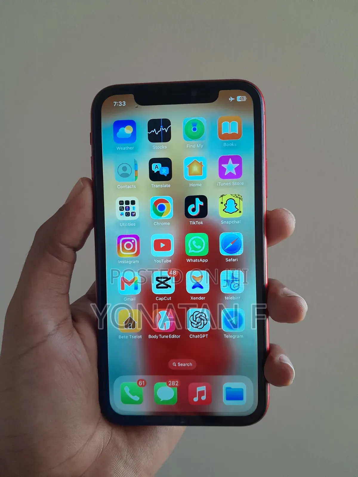 Apple iPhone XR 64 GB Red