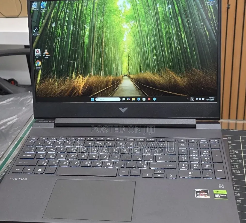 New Laptop HP Victus 15 8GB AMD Ryzen 5 SSD 512GB