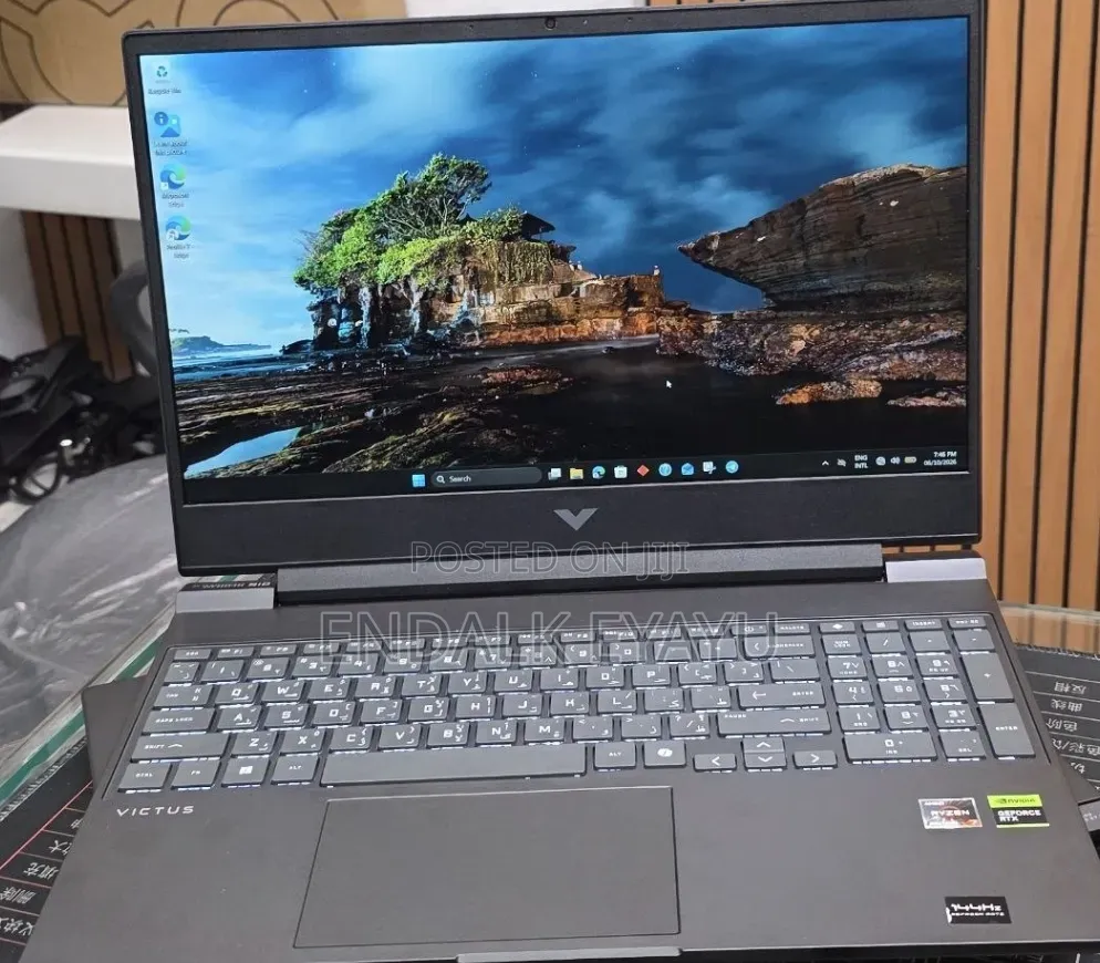 New Laptop HP Victus 15 8GB AMD Ryzen 5 SSD 512GB