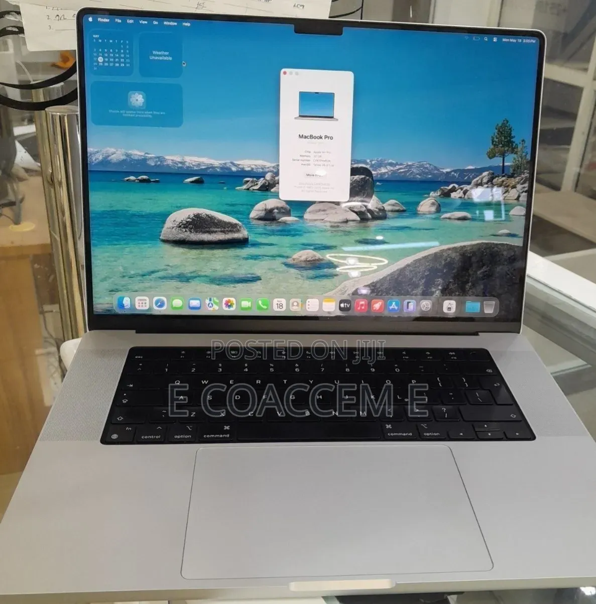 New Laptop Apple MacBook Pro 2021 M1 32GB Apple M1 SSD 1T