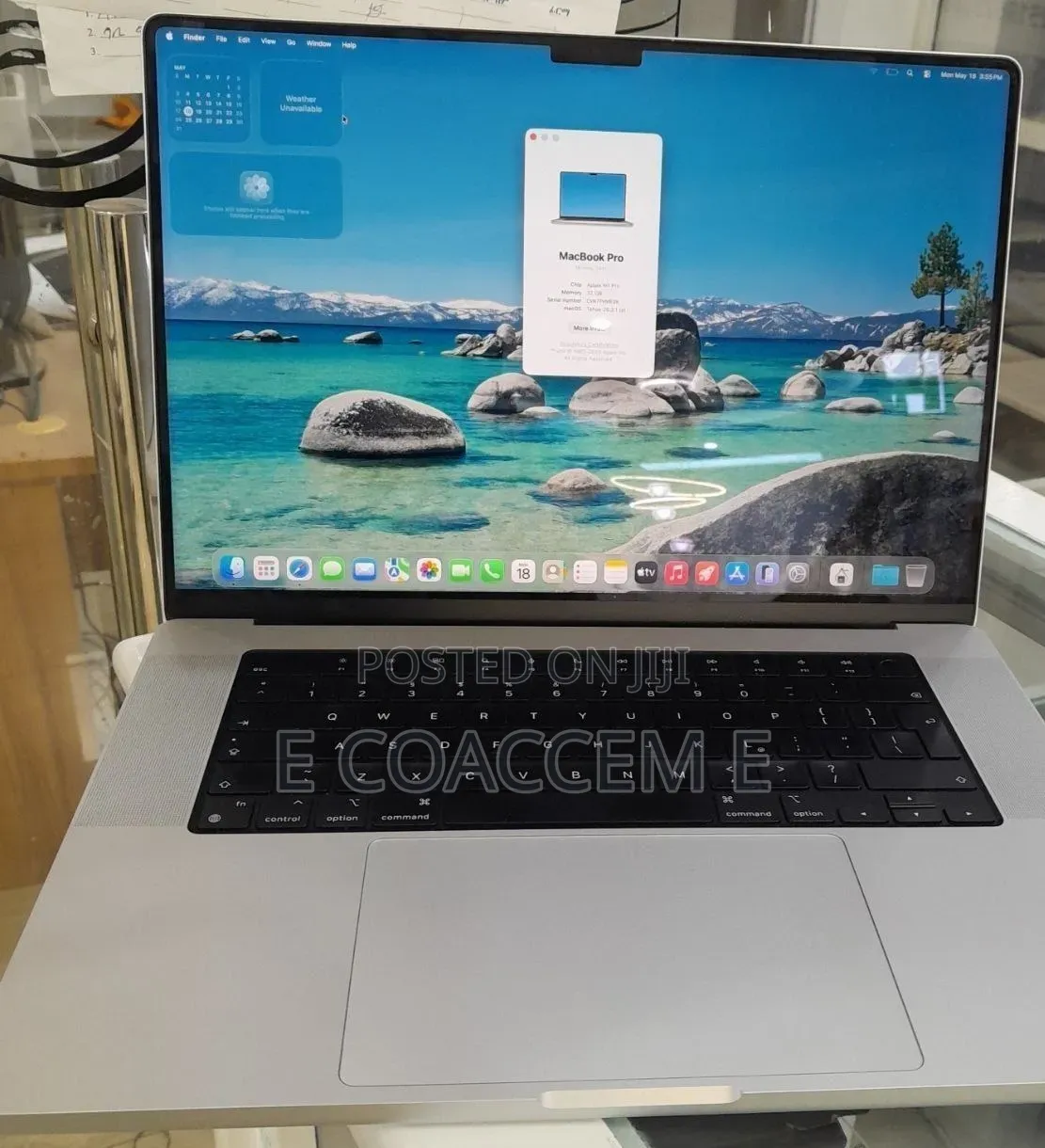 New Laptop Apple MacBook Pro 2021 M1 32GB Apple M1 SSD 1T