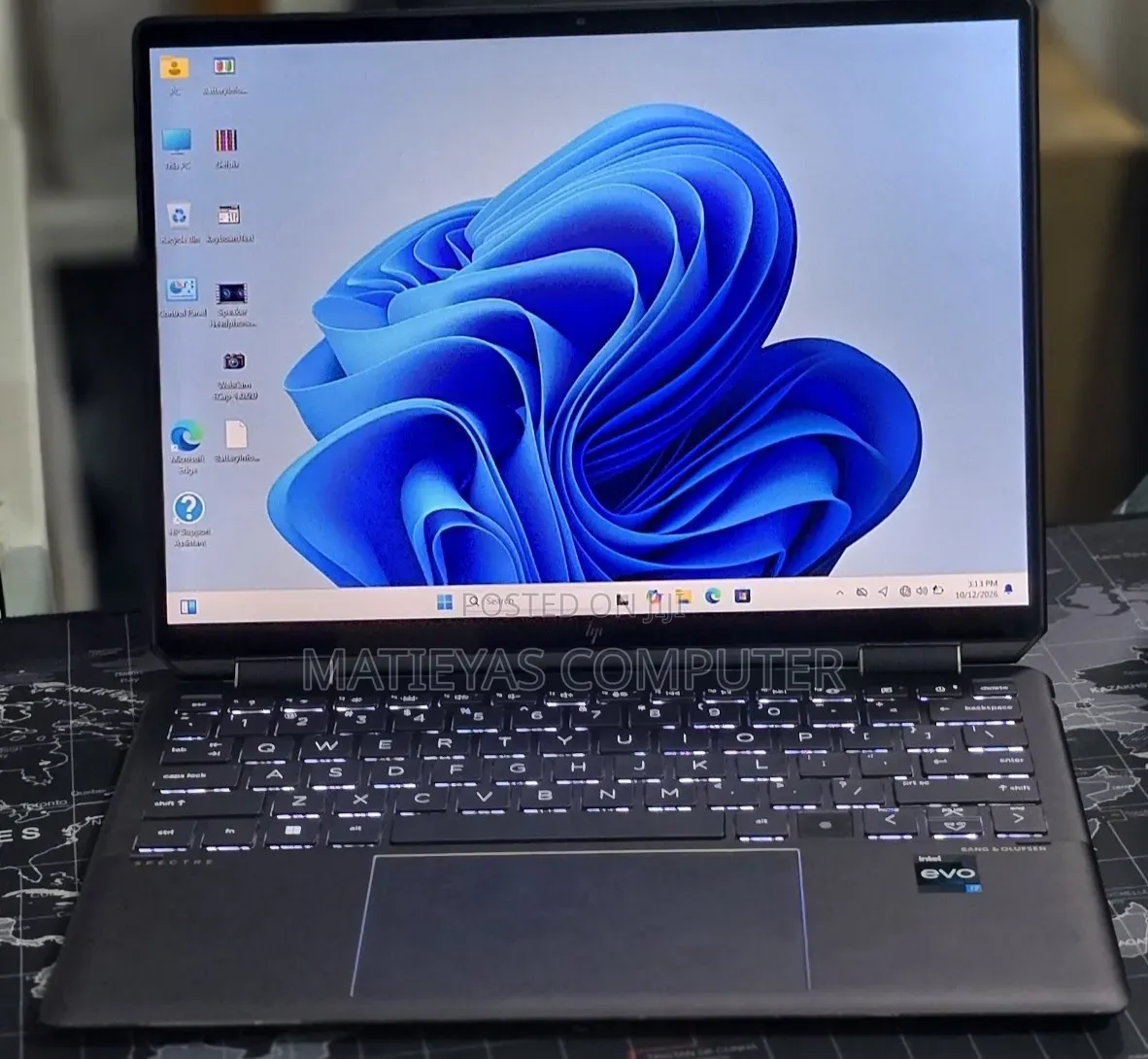 New Laptop HP Spectra 13 16GB Intel Core i5 SSD 512GB