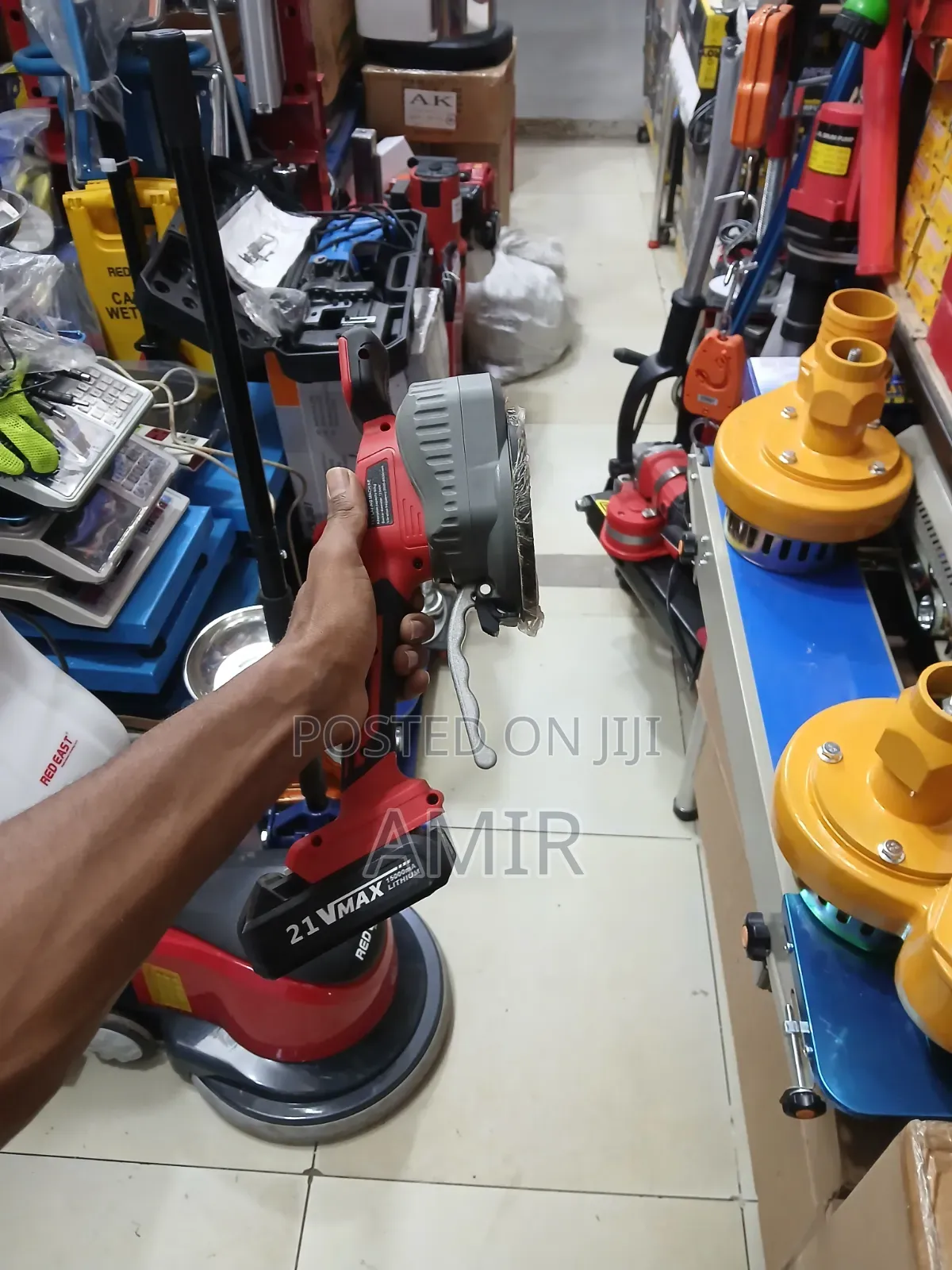 Cordless Tile Vibrator and Suction Leveling Machine