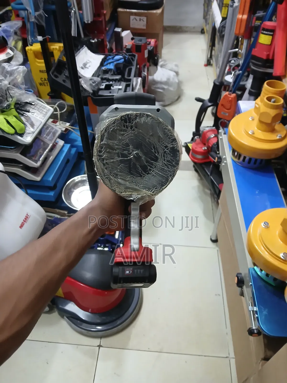 Cordless Tile Vibrator and Suction Leveling Machine