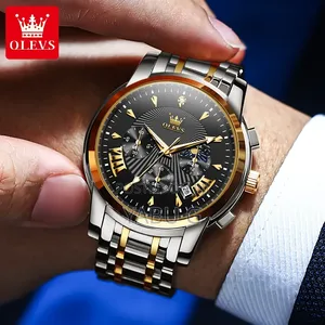 OLEVS Luminous Multifunctional Male Gift Top Quality Watch