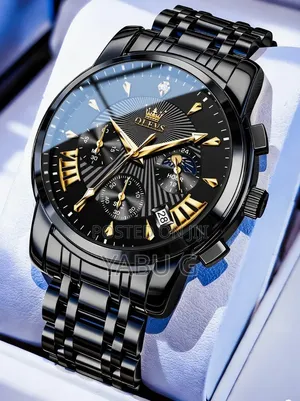 OLEVS Mens Watch Chronograph Luxury Wrist Watch