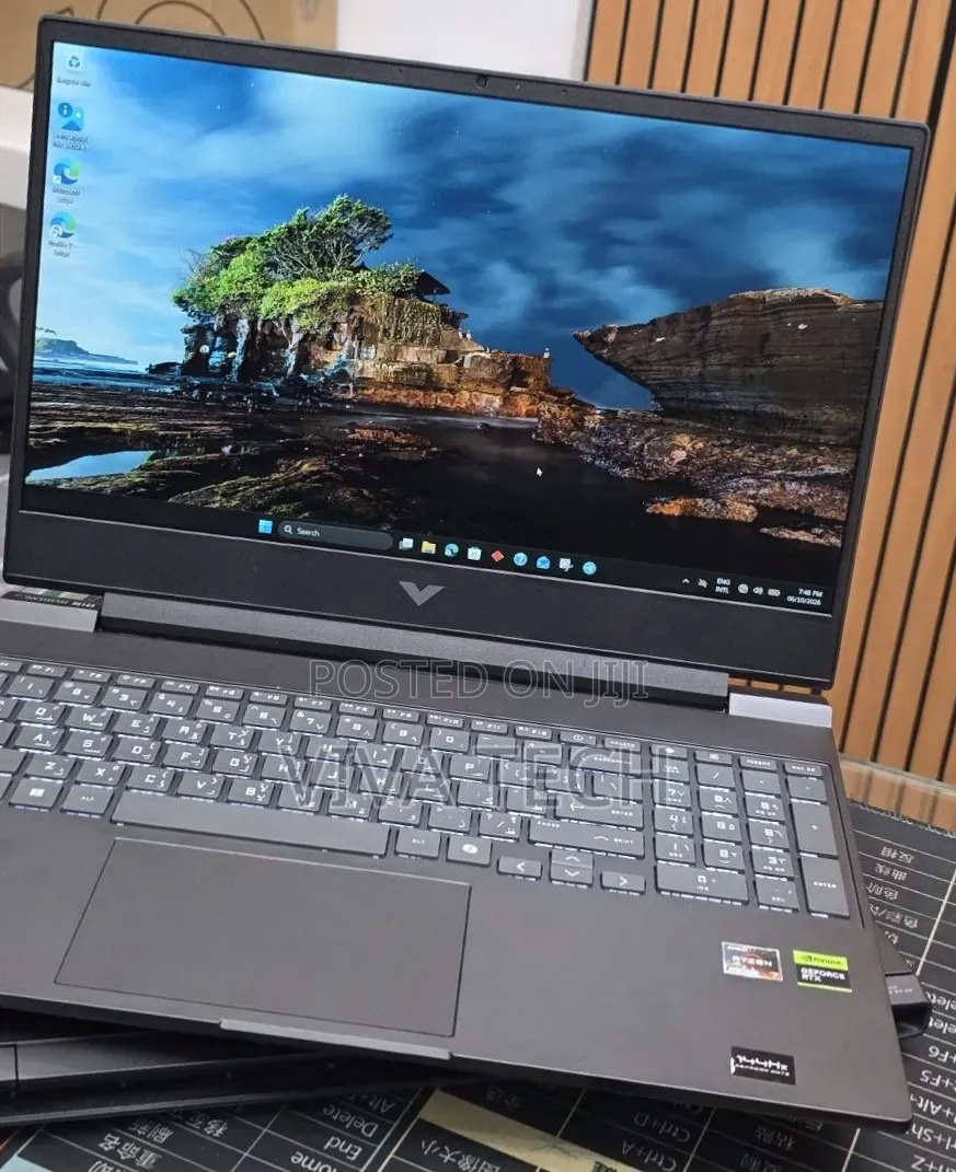 New Laptop HP Victus 15 8GB AMD Ryzen 5 SSD 512GB