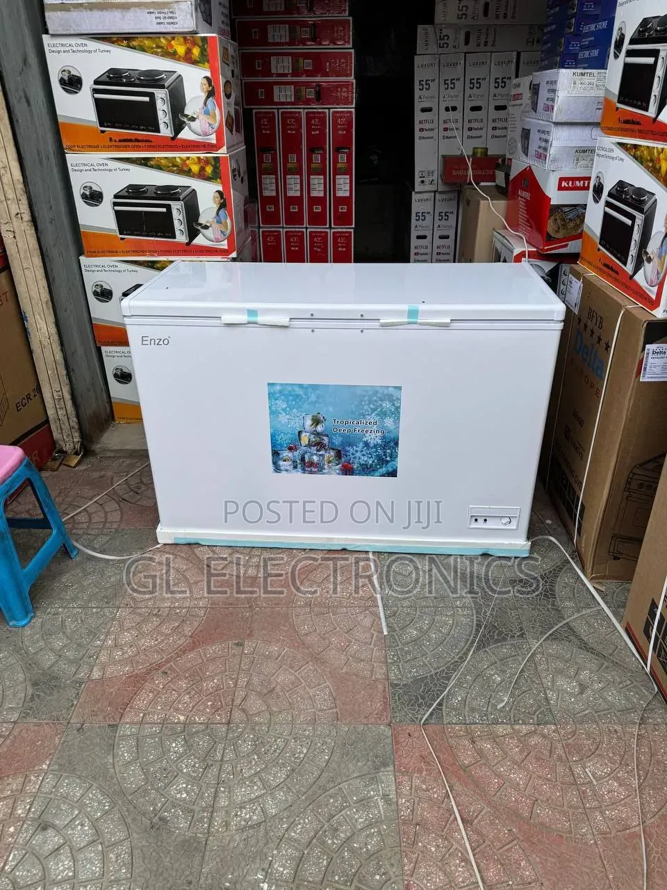 Enzo Chest Frezer 450 Liture