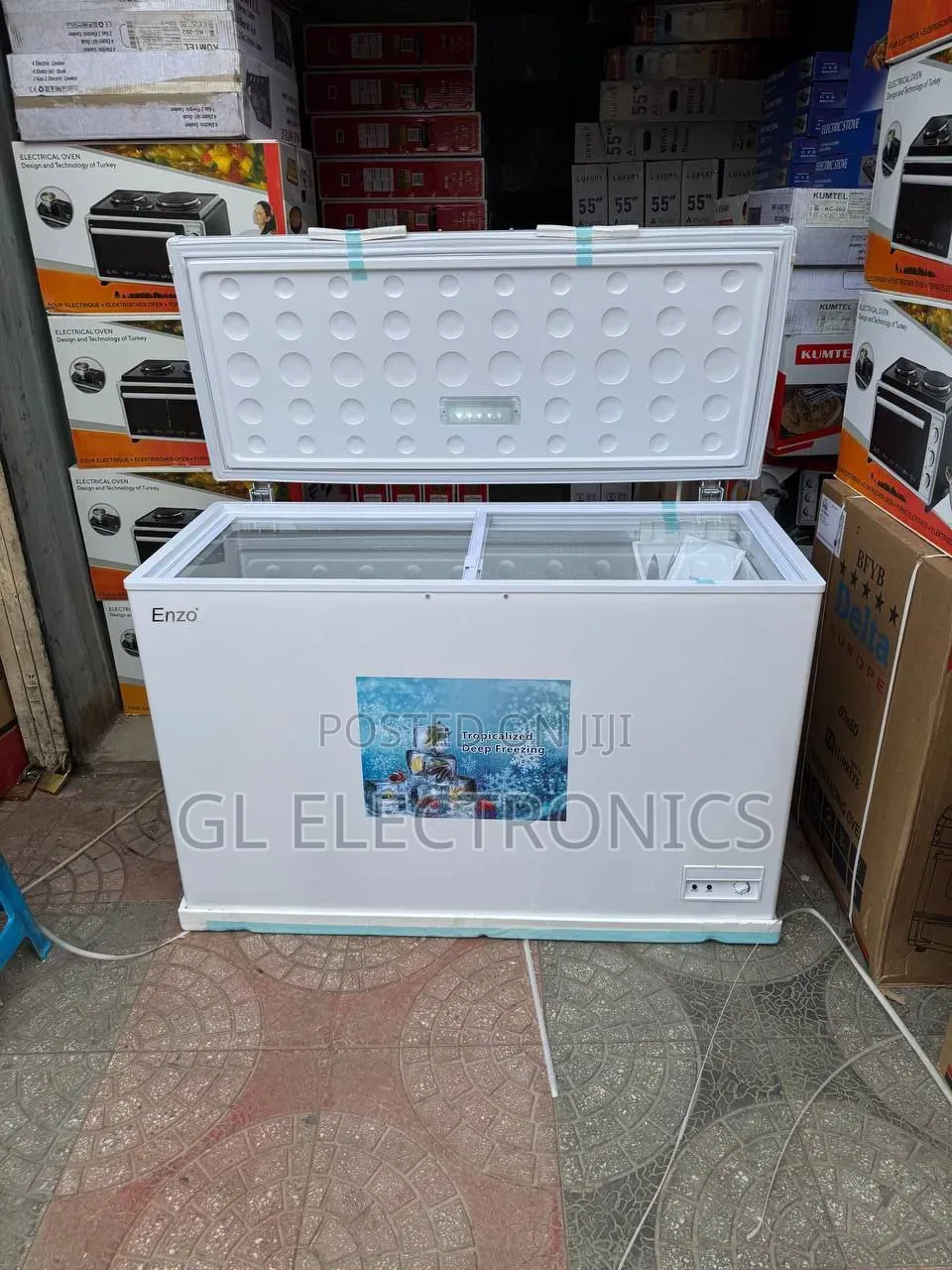 Enzo Chest Frezer 450 Liture