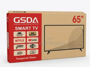 GSDA 65-Inch TV – Big Screen, Stylish Design & Home Entertainment
