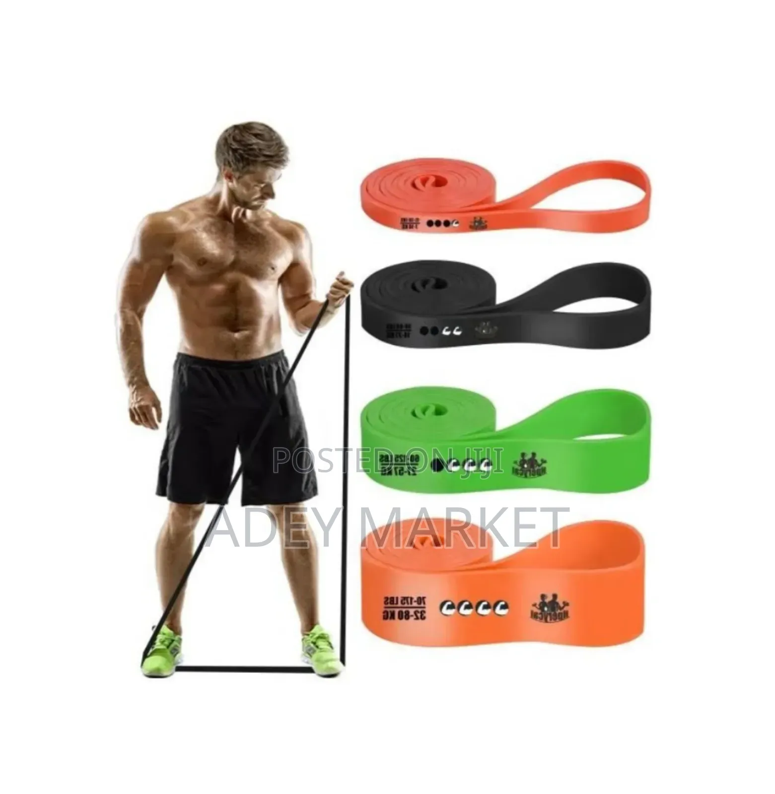 .4in1 Fitness Resistance Bands.