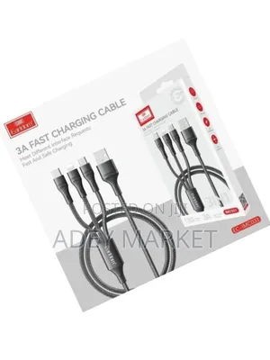 .3-in-1 Fast Charging Cable Multi-Connector.