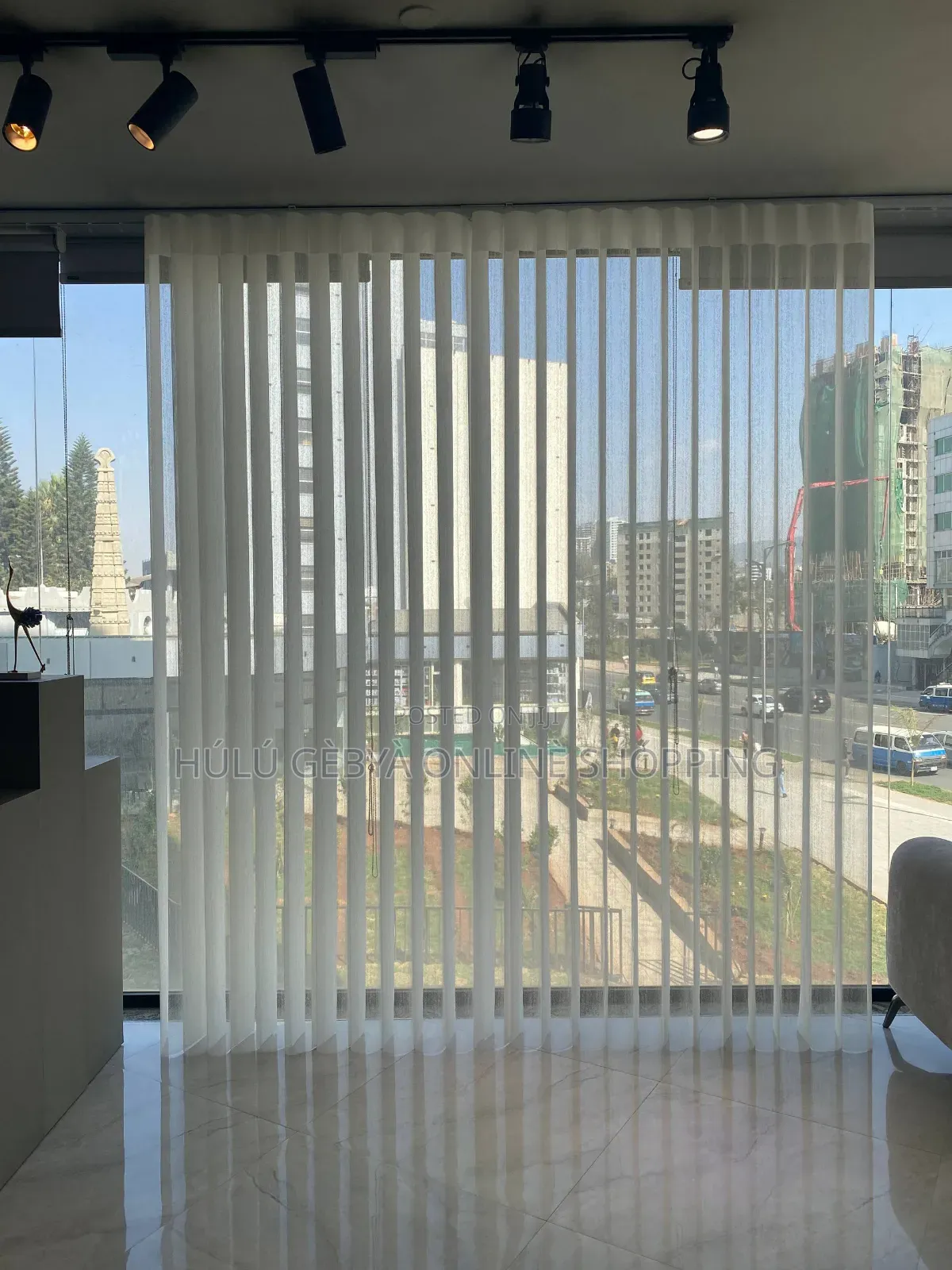 Modern Dream Curtains Vertical Sheer Blinds