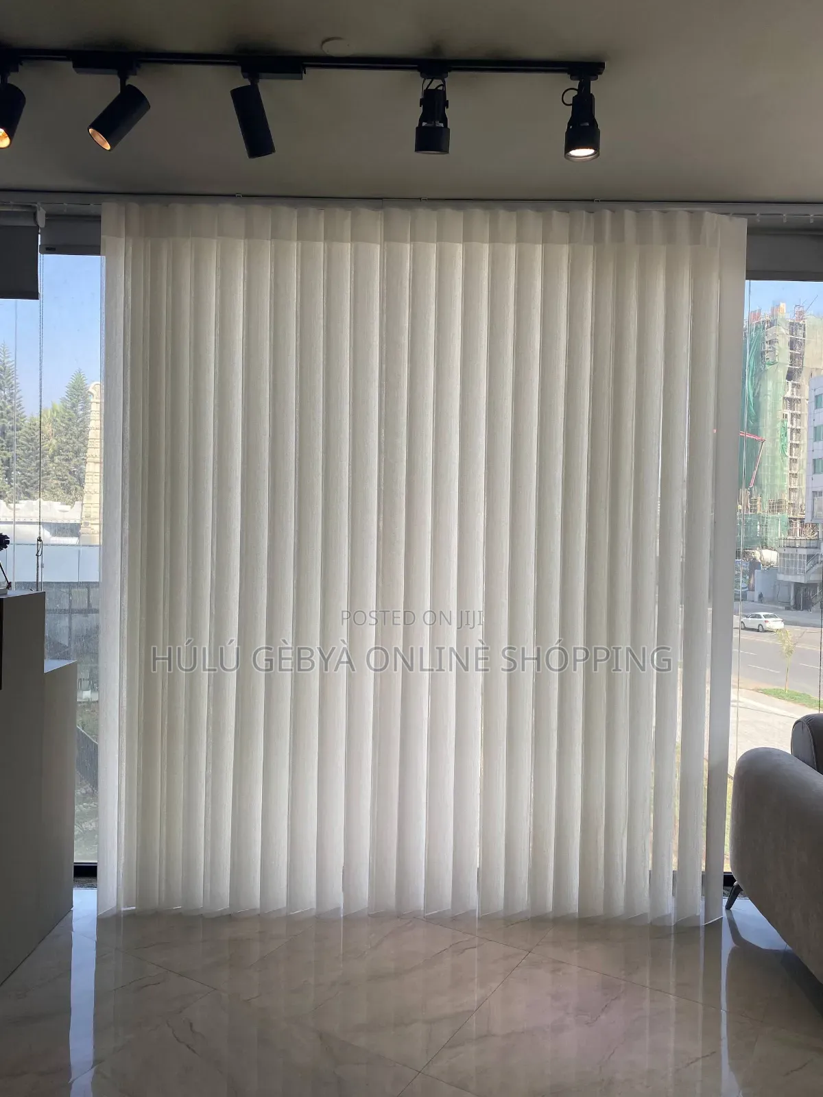 Modern Dream Curtains Vertical Sheer Blinds
